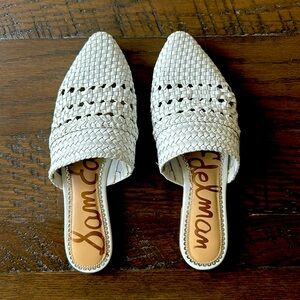 Sam Edelman woven slides